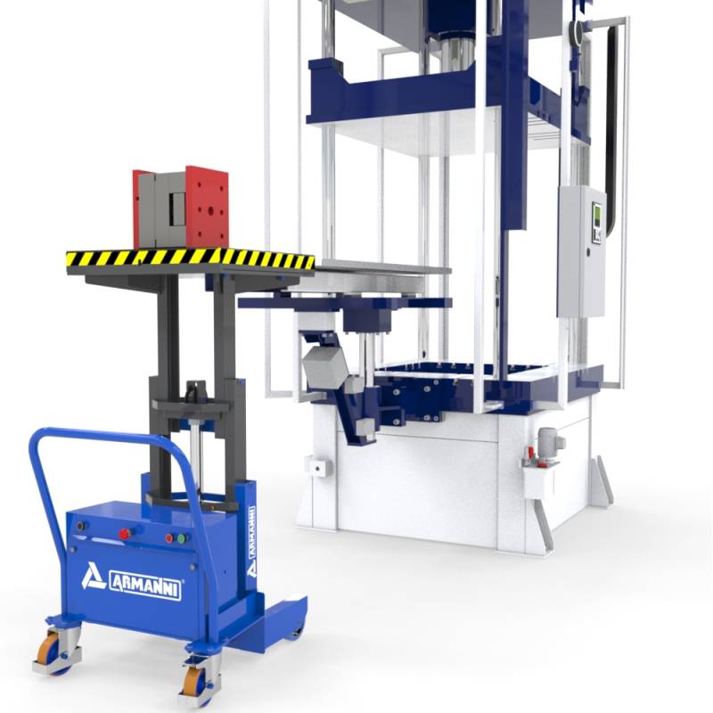 Gamma 800 12V - Tavola per movimentazione stampi