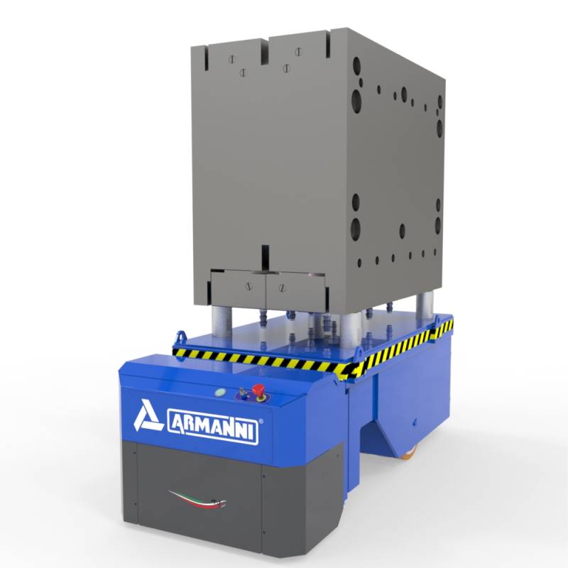 PMO AC-evo - piattaforma mobile ad alta portata per stampi