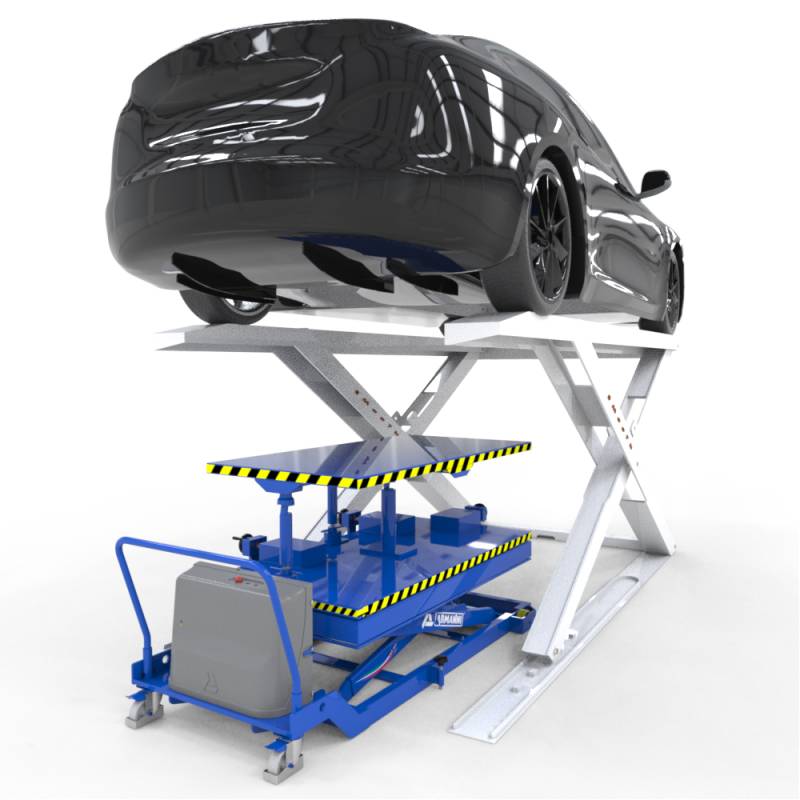 TM Speciale - Tavola elevatrice per installazione batterie su veicoli elettrici