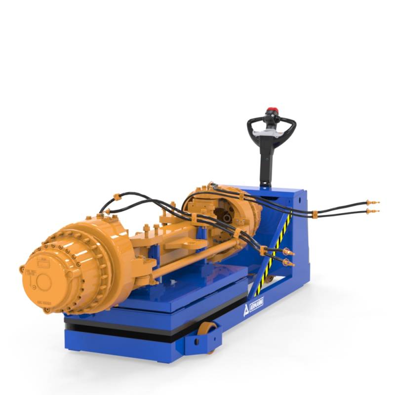 TEM AC-evo - Tavola motorizzata per installazione assali su mezzi pesanti