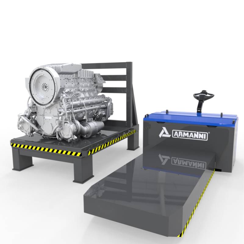 TPE HL AC-evo - Transpallet per carichi pesanti e semilavorati automotive