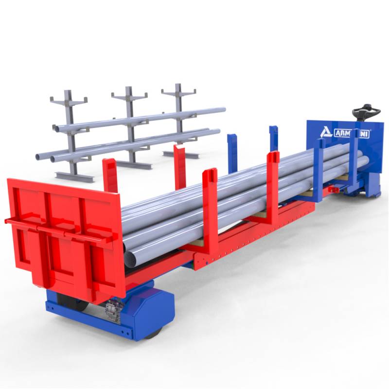 Trasporto tubi e profili metallici TPP AC-evo per trasporto tubi e profili metallici